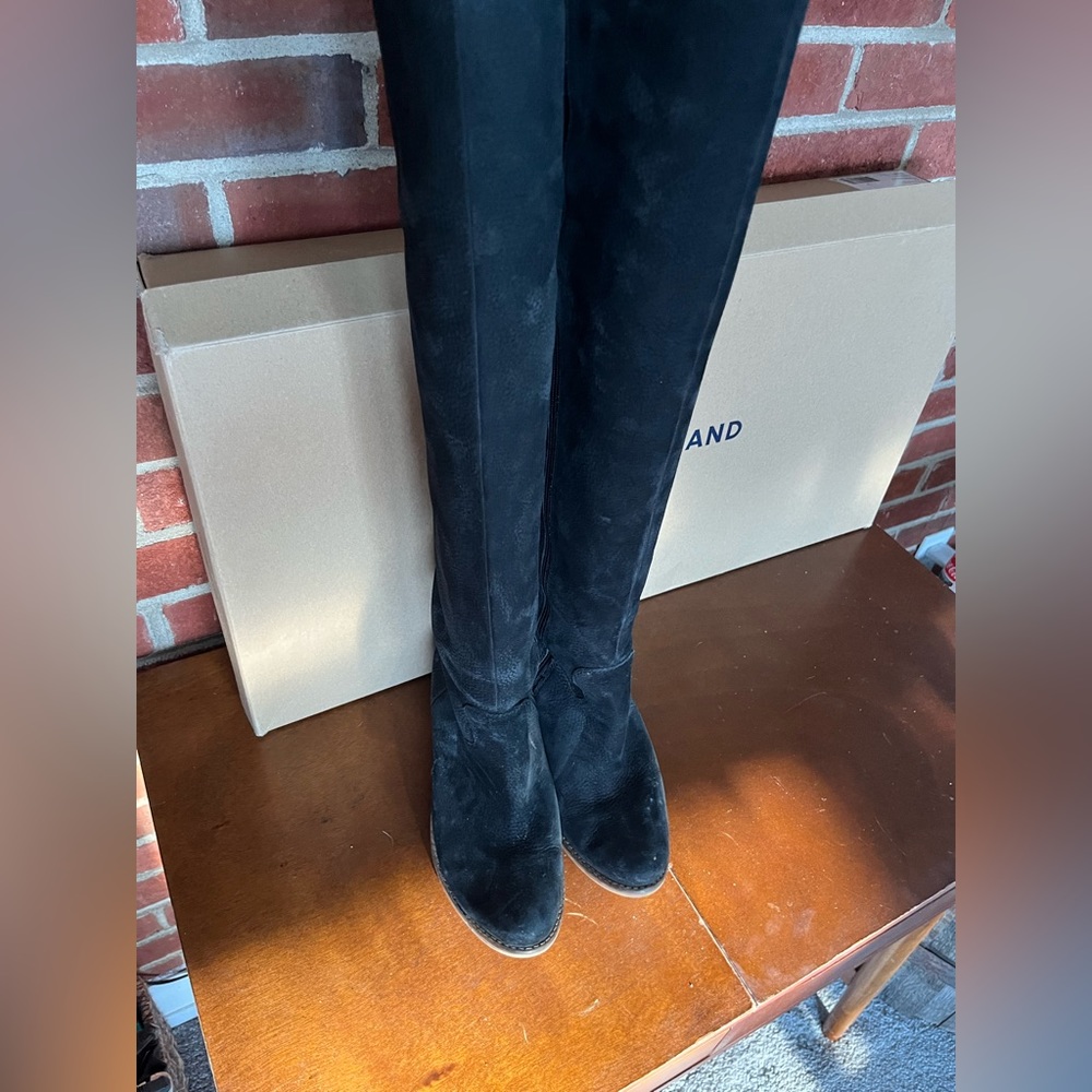 LUCKY BRAND over the knees suede boots